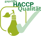 HACCP-Siegel unserer Agentur